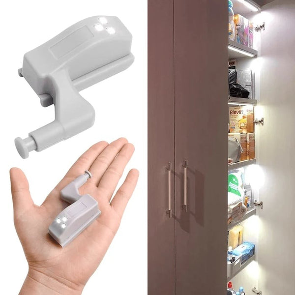 Lampe LED Pour Charnière d'Armoire Avec Capteur Tactile Intelligent