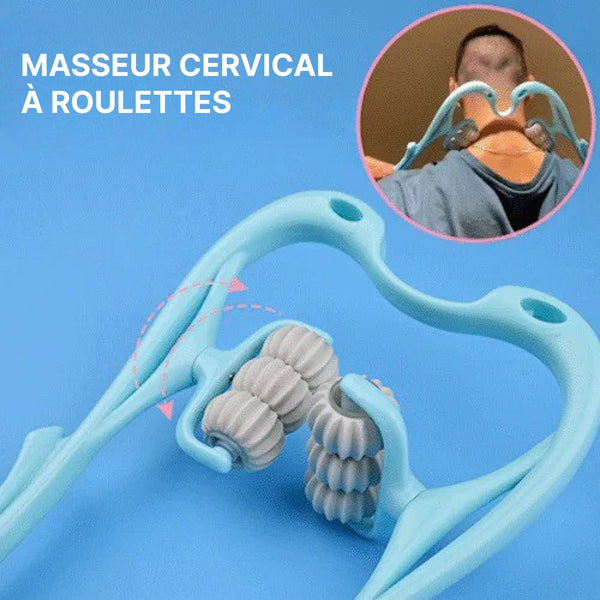 Masseur Cervical À Roulettes