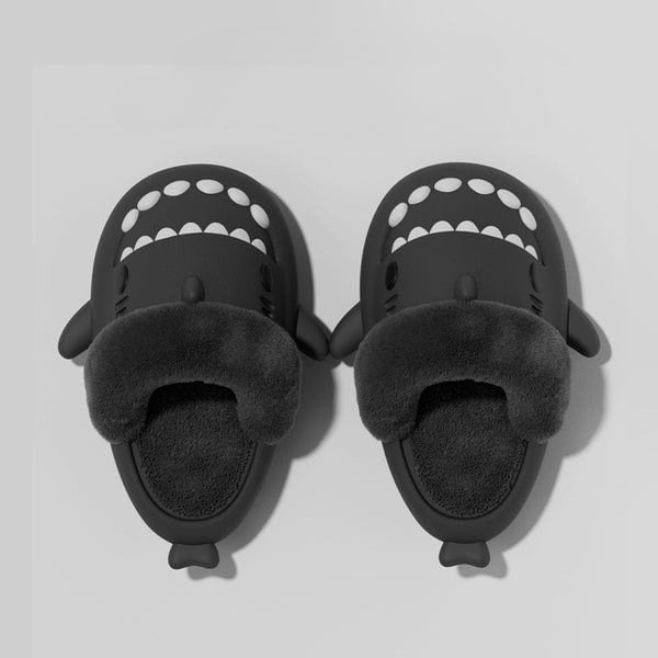 Pantoufles d'Hiver En Forme De Requin - Chaudes et confortables