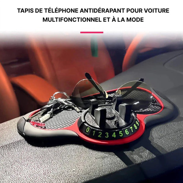 Tapis De Téléphone Antidérapant Multifonctionnel Pour Voiture