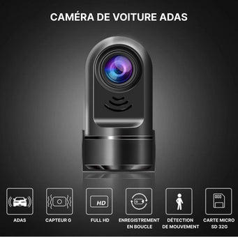 Dashcam ADAS 360° - Caméra De Voiture