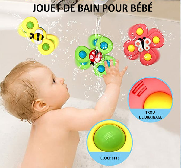 Jouet Rotatif à Ventouse Pour Bébé