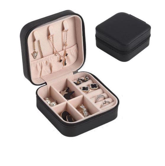 Boîte à Bijoux En Cuir Végétal