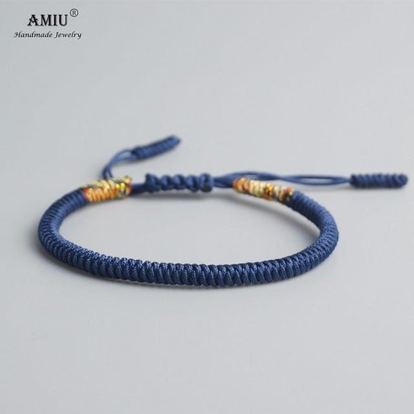Bracelet de cordes tibétain fait à la main