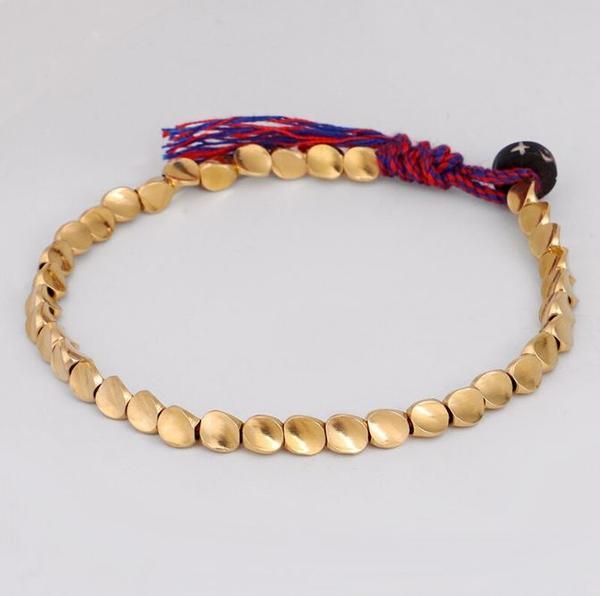 Bracelet Tibétain Avec Perles De Cuivre - BaliBali™