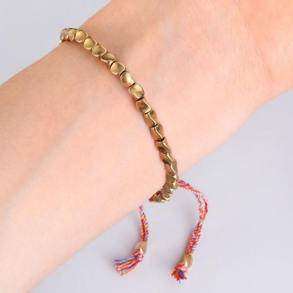 Bracelet Tibétain Avec Perles De Cuivre - BaliBali™
