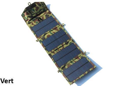 Chargeur de téléphone - panneau solaire portable 8W