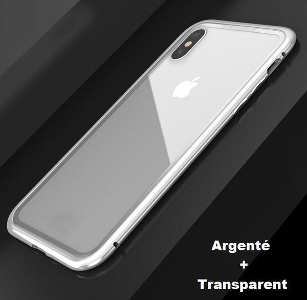 Coque magnétique de luxe en métal pour iPhone