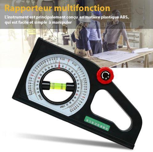 Déclinomètre rapporteur multifonction