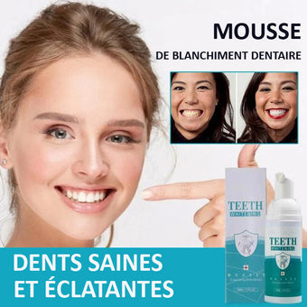 Mousse Blanchiment Dentaire - WhiteCare