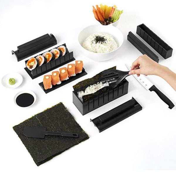 Ensemble de Moules à Sushi - 10 pièces