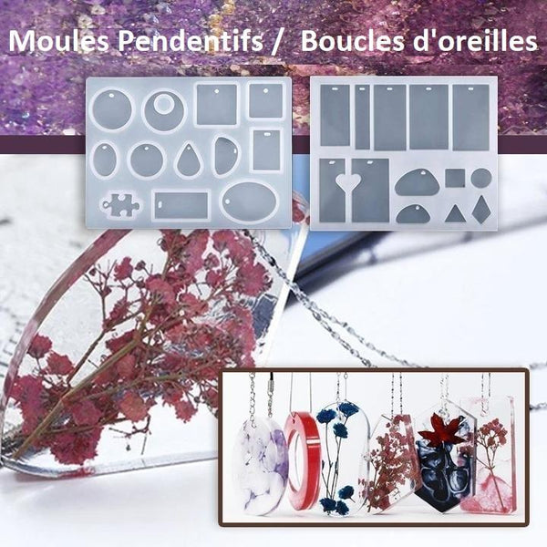 Ensemble De Moules En Silicone Pour Bijoux - 83 Pièces
