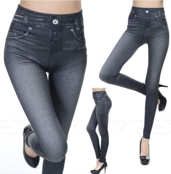 Jean Legging - Rehausseur Fessier  - Extensible et Confortable