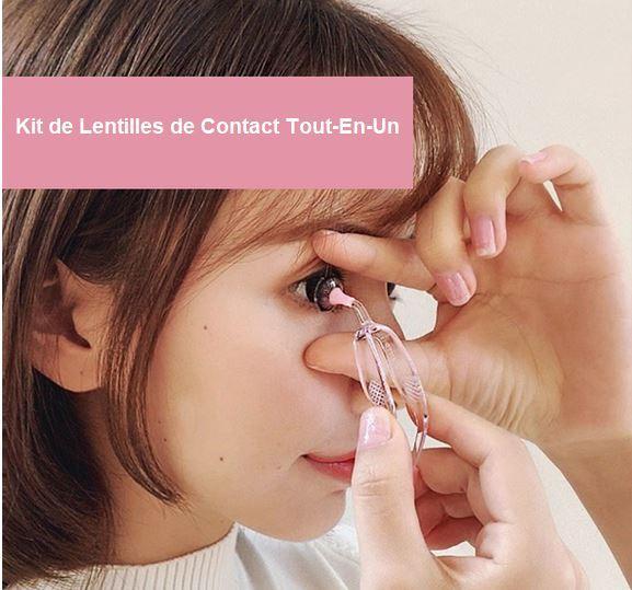 Kit de Lentilles de Contact Tout-En-Un