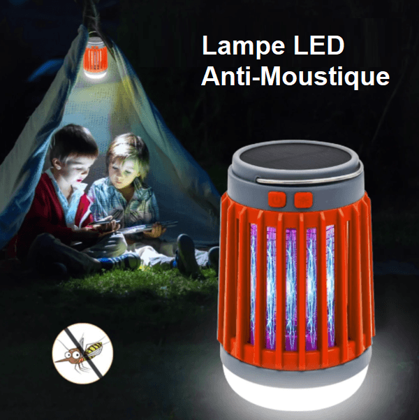 Lampe LED Anti-Moustique 2-en-1