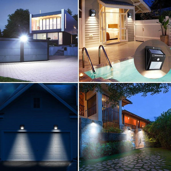 Lampe Solaire avec Capteur de Mouvement (Lot de 3)