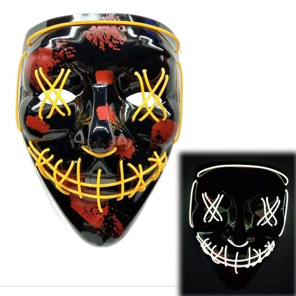 Masque Lumineux "The Purge" Halloween
