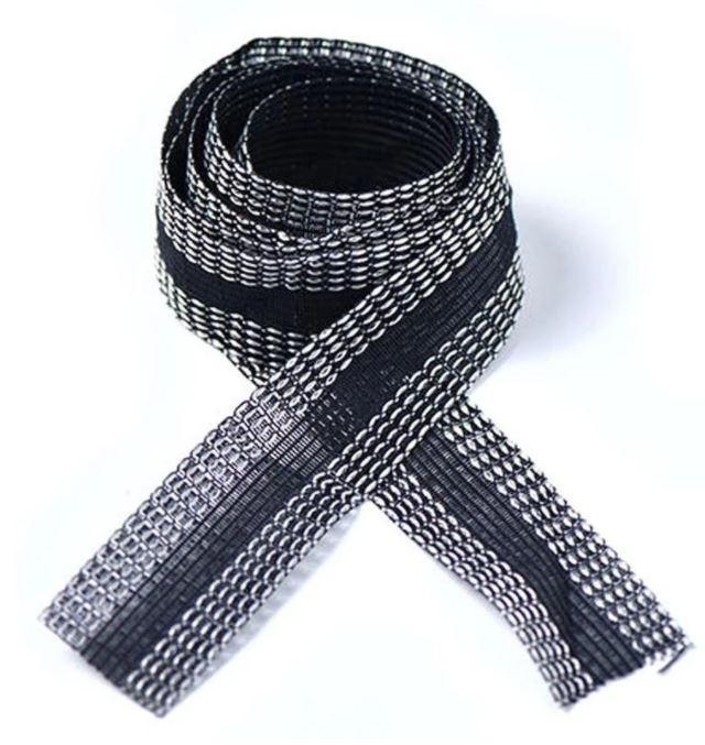 Bande Ourlet Thermocollante 2.5cm X 10m - Noir - Raccourcir Pantalon Sans Coudre