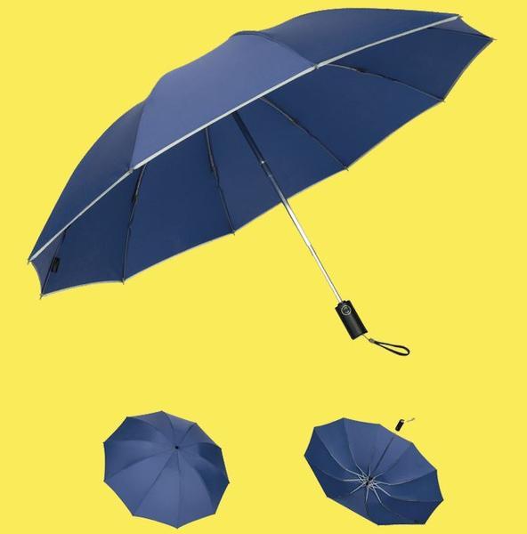 Parapluie Inversé Avec Bande Réfléchissante - BrelaPlus™