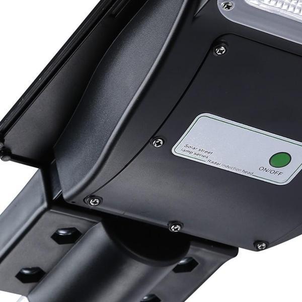 Réverbère Solaire 60 W Eclairage 120 LED 4500 LM