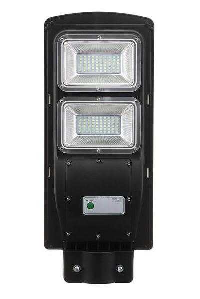 Réverbère Solaire 60 W Eclairage 120 LED 4500 LM