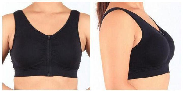 Soutien-gorge de Sport Zippé