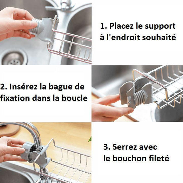 Support De Rangement Pour Évier De Cuisine